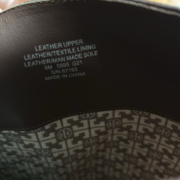 Tory Burch Chelsea Tassel Riding Boots 6 Brown Benton - Picture 6 of 6